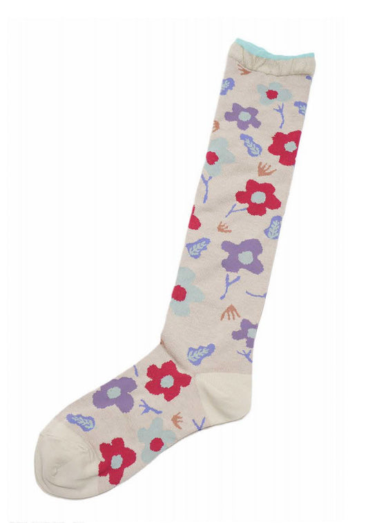 M. & Kyoko Socks - Beige (1527)