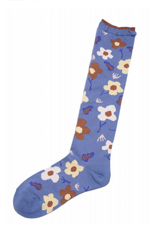 M. & Kyoko Socks - Blue (1527)