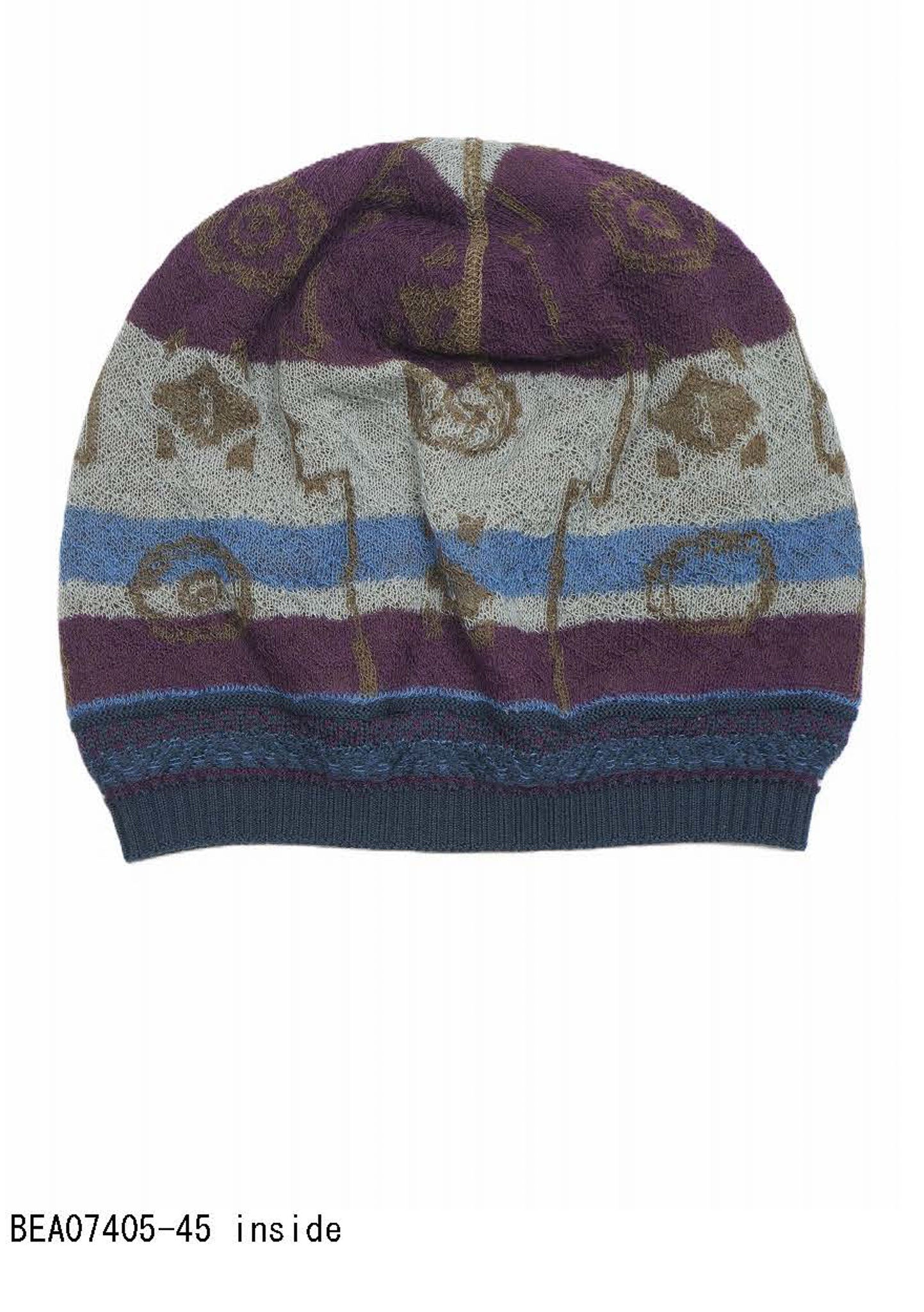Fuga Fuga  Knitted Cap - Khaki (7405)