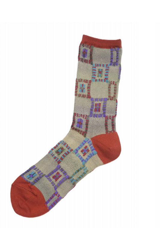 Fuga Fuga  Socks - Orange (7483)