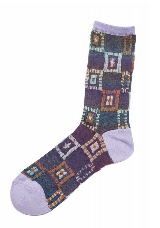 Fuga Fuga  Socks - Purple (7483)