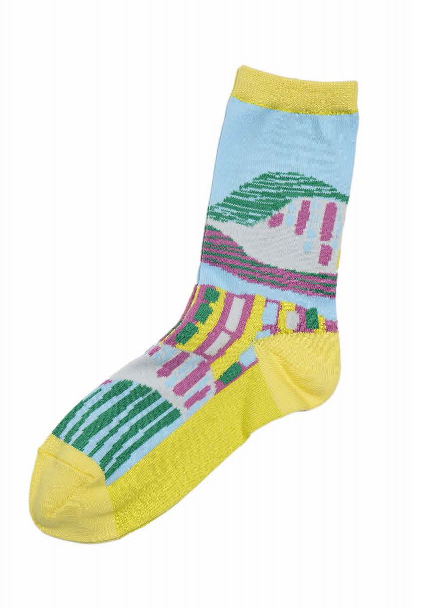 Fuga Fuga  Socks - Yellow (7074)