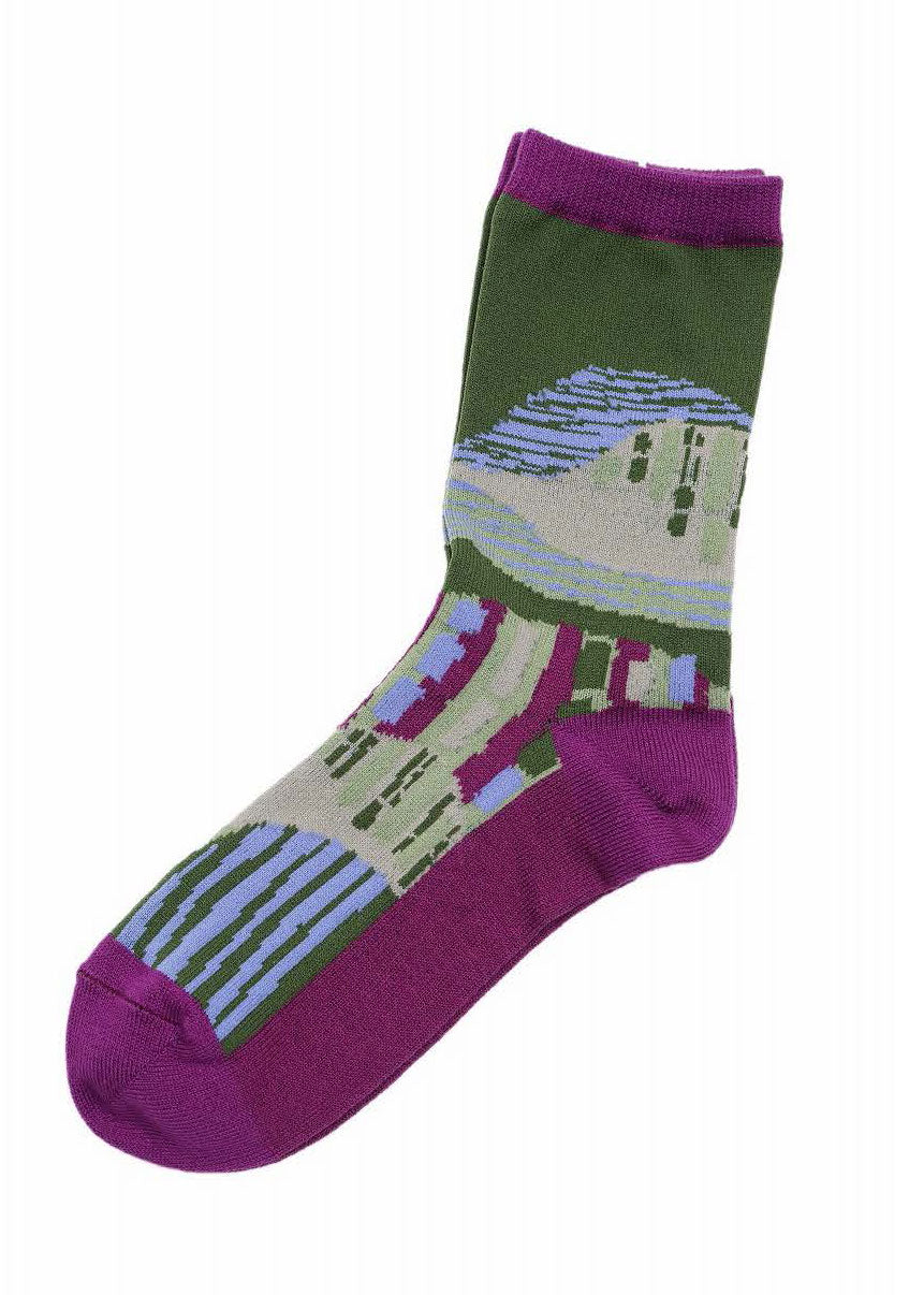 Fuga Fuga  Socks - Purple (7074)