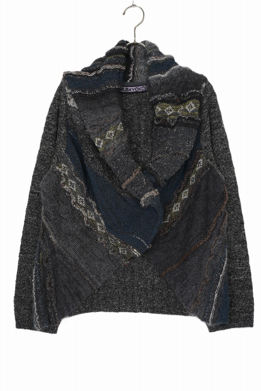 M & Kyoko Knitted Cardigan - Black