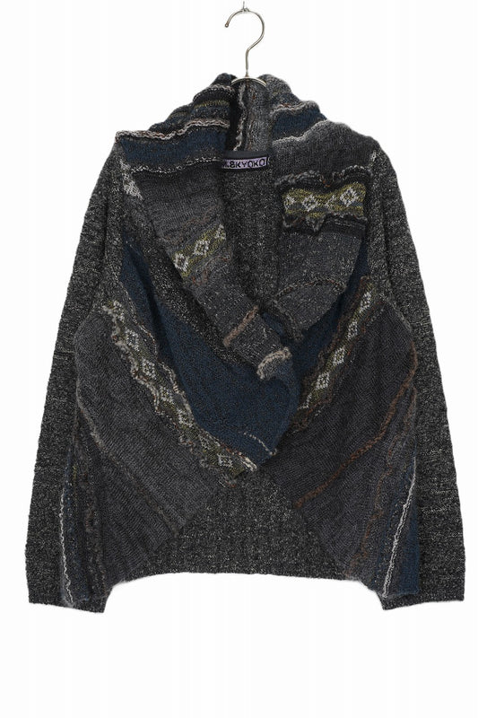 M & Kyoko Knitted Cardigan - Black