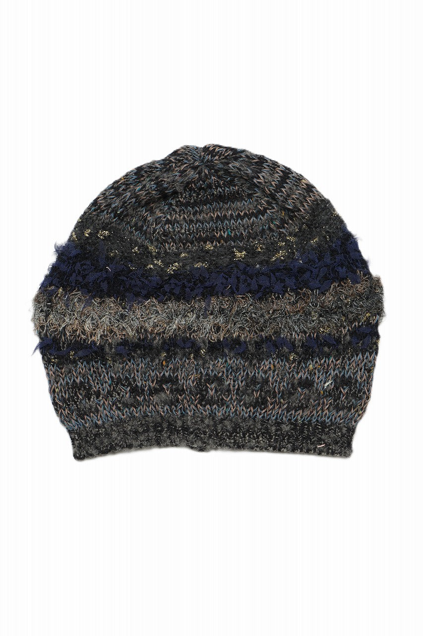 M Kyoko Knitted Hat - Black