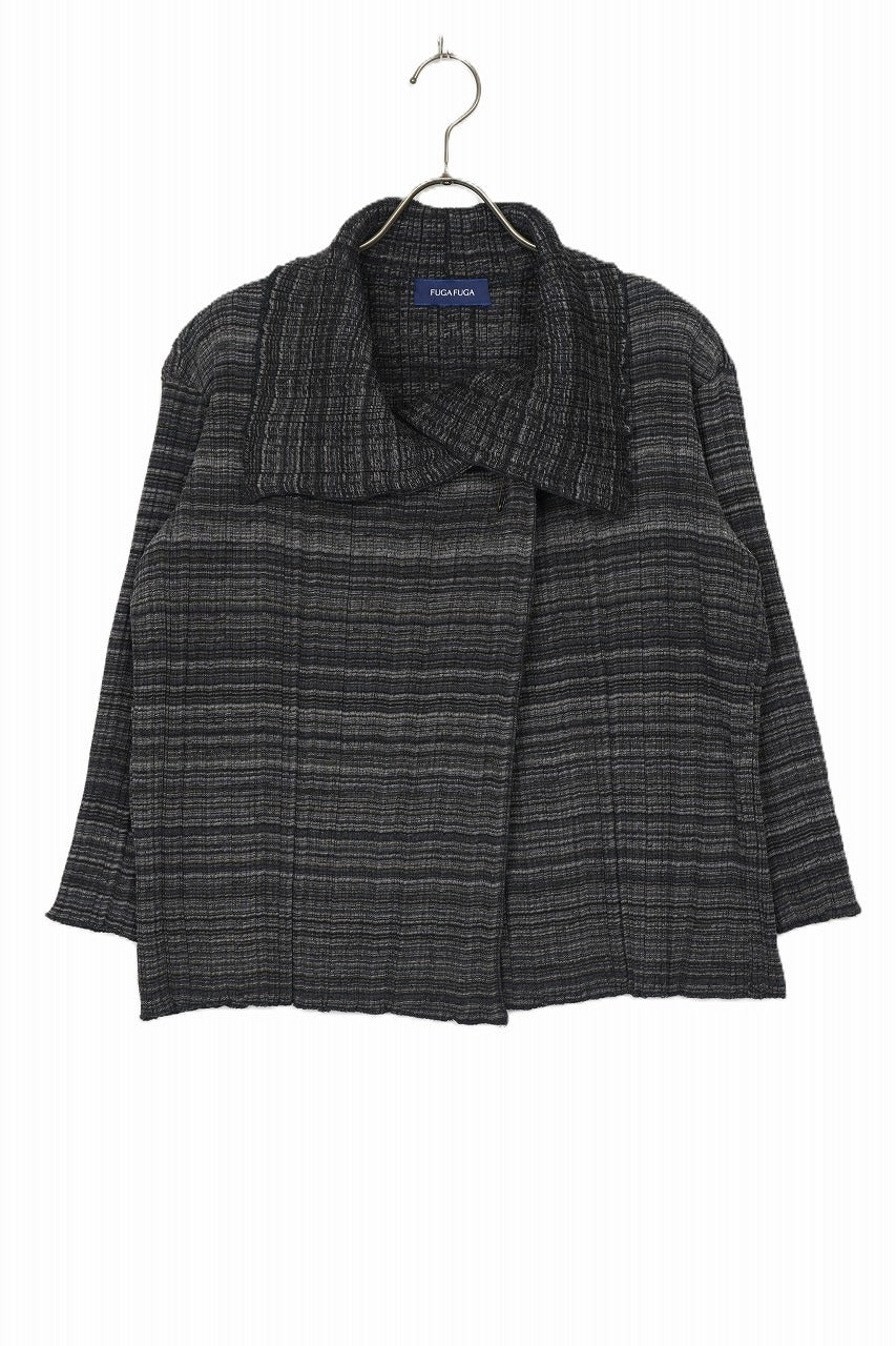 Fuga Fuga Wool/Cotton Knitted Cardigan - Black