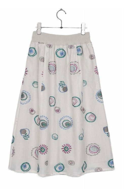 M Kyoko Woven Skirt - Beige(1071)