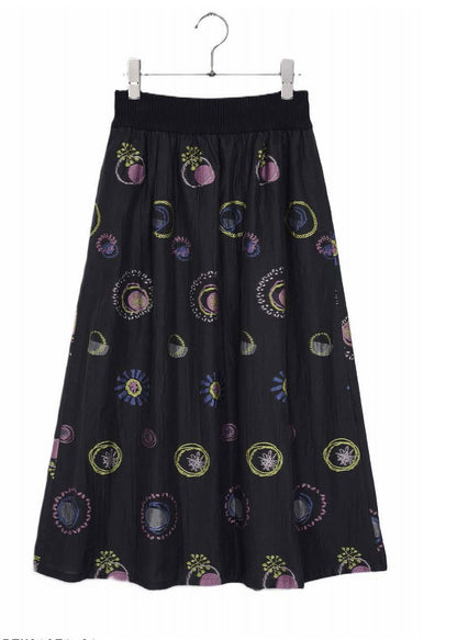 M Kyoko Woven Skirt - Black (1071)