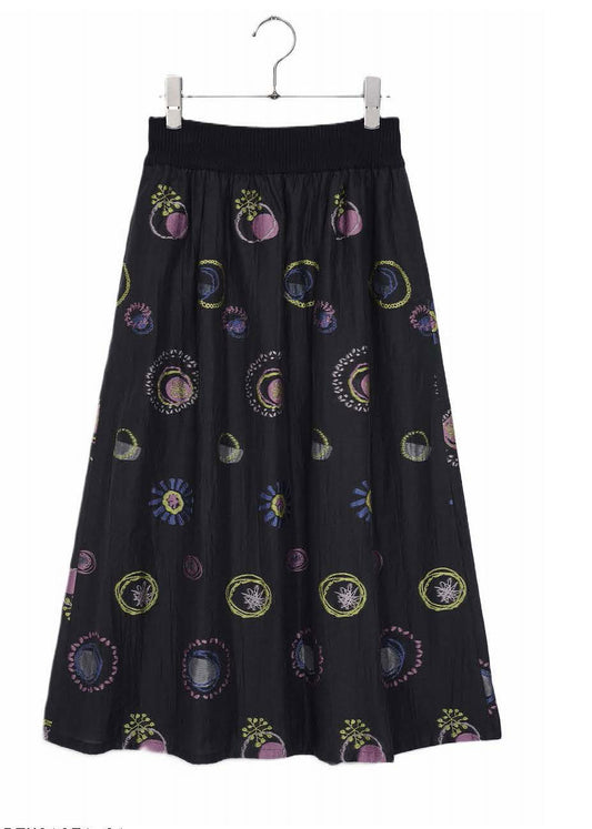 M Kyoko Woven Skirt - Black (1071)