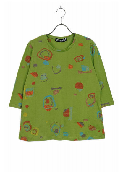 M Kyoko Knitted Pullover- Green (1099)