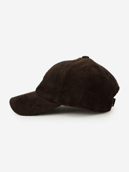 Danton 6-Panel Unisex Corduroy Baseball Cap - Brown