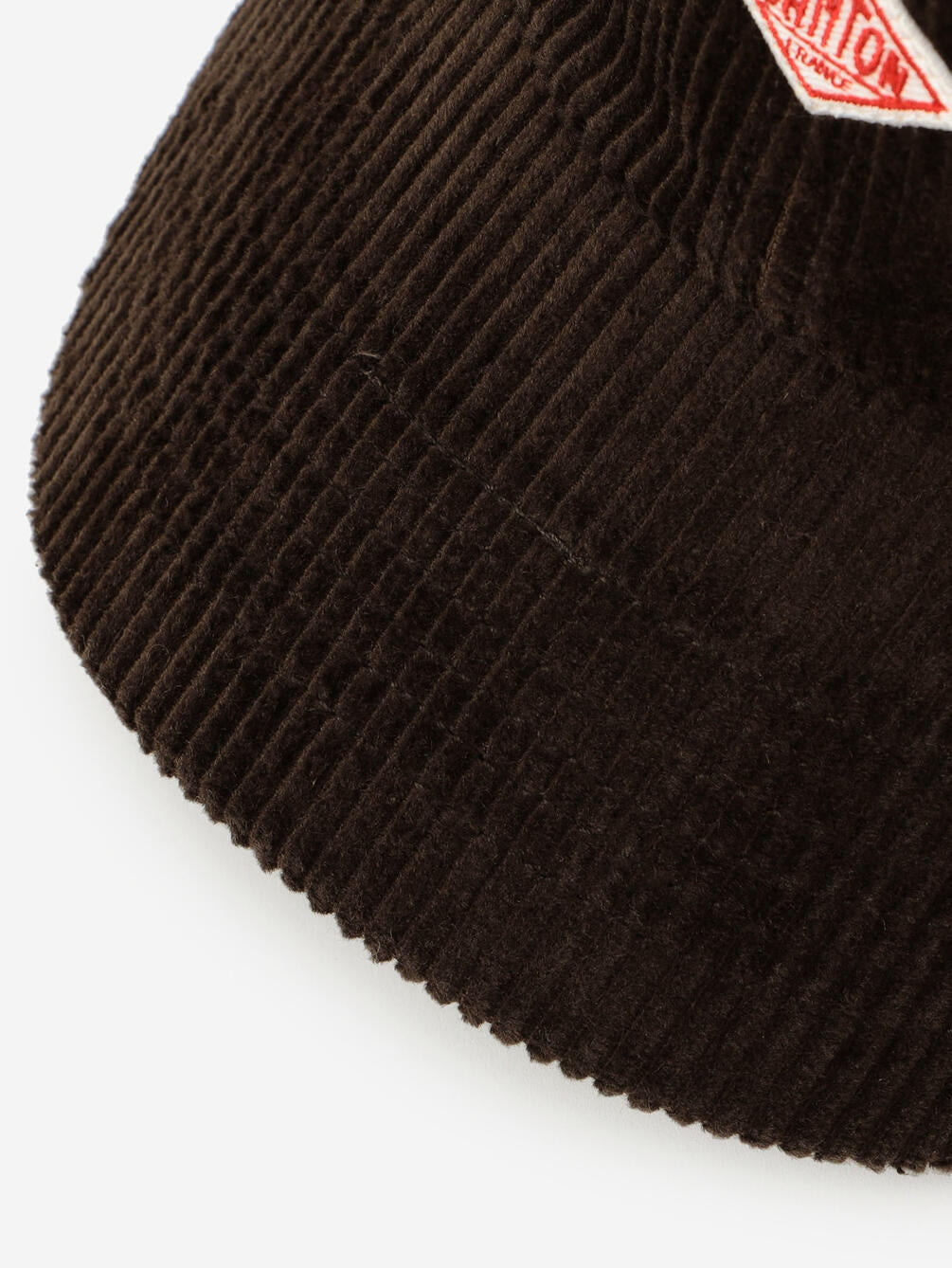 Danton 6-Panel Unisex Corduroy Baseball Cap - Brown