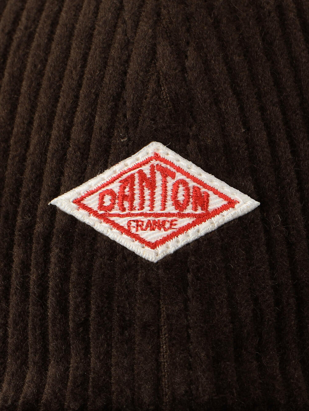 Danton 6-Panel Unisex Corduroy Baseball Cap - Brown