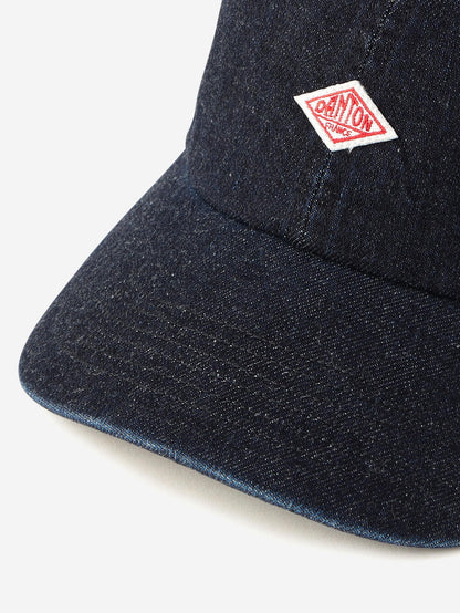 Danton 6 Panel Washed Denim Baseball Cap