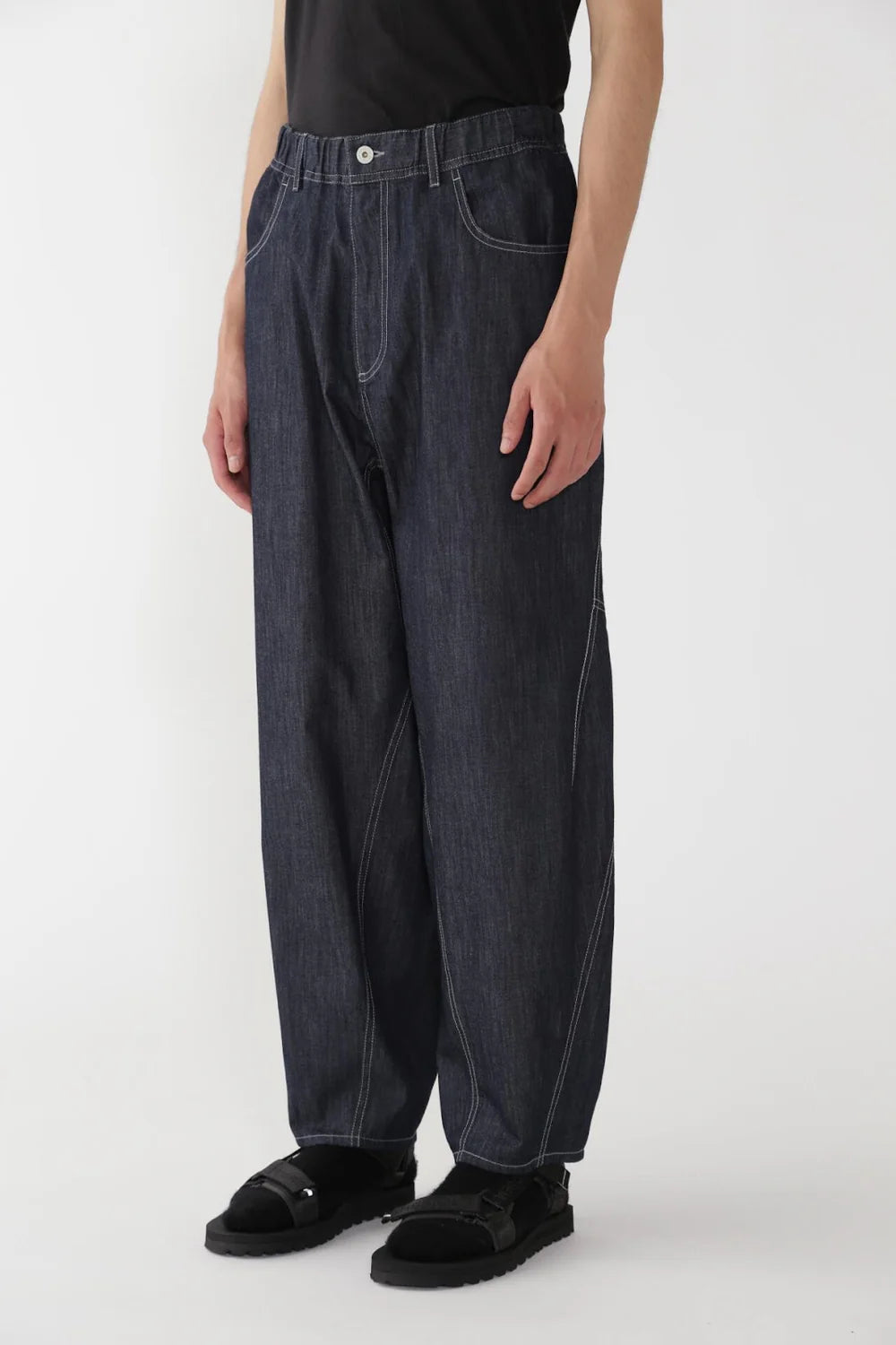 And Wander Dry Easy Denim Wide Pants