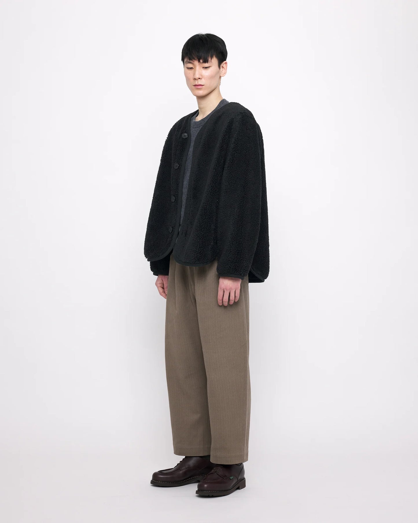 [40% off] 7115 by Szeki Curly Jacket - Black