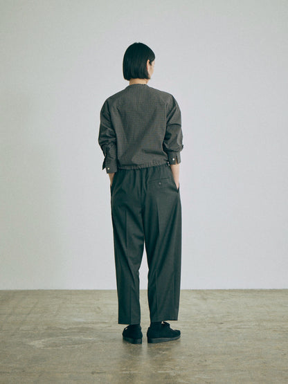 Nicholson & Nicholson Leno Stretched Wool Pants - Charcoal