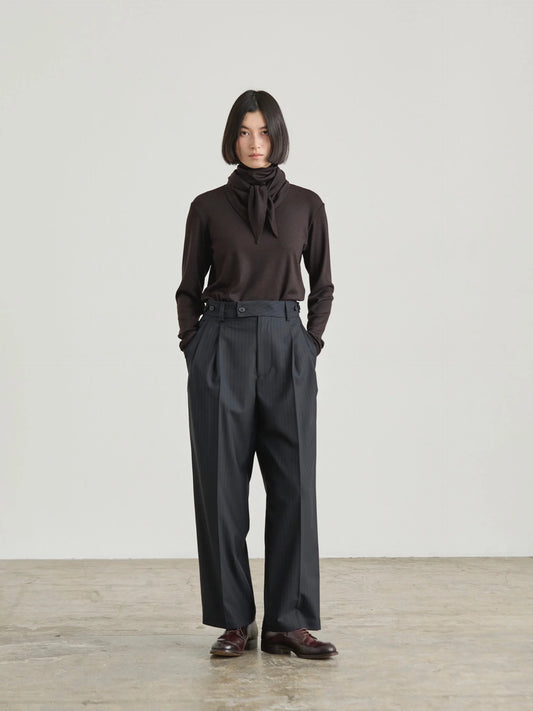 Nicholson & Nicholson Karl Pants - Charcoal Stripe