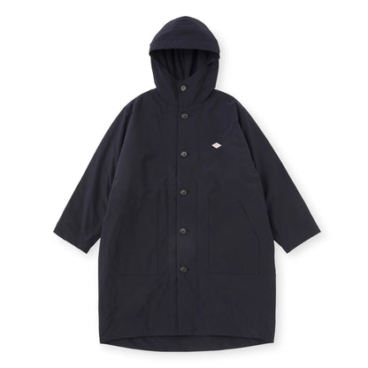 Danton Woman's Hooded Coat - Navy