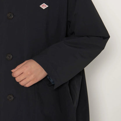 Danton Woman's Hooded Coat - Navy