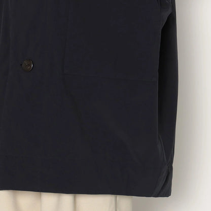 Danton Woman's Hooded Coat - Navy