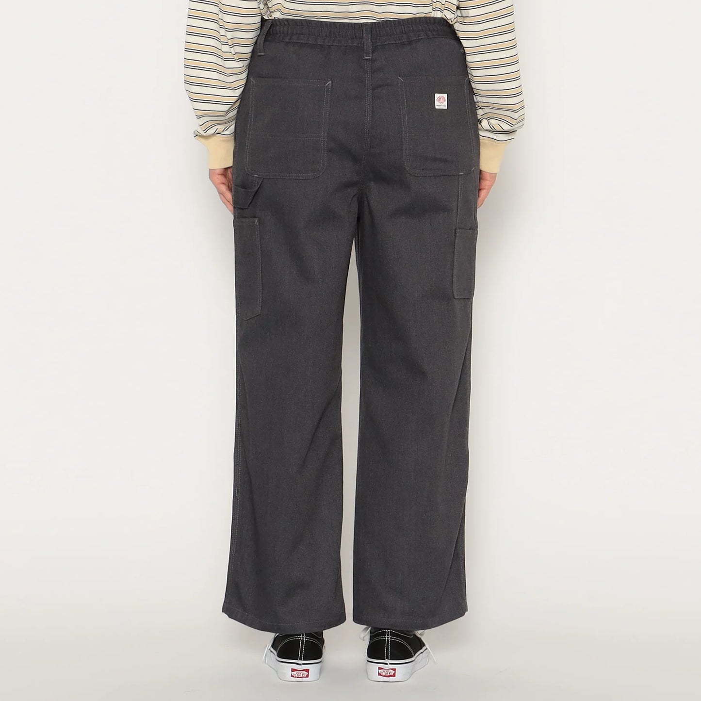 Danton Woman's Drill Cloth Painter Pants - Charcoal