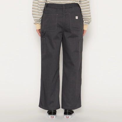 Danton Woman's Drill Cloth Painter Pants - Charcoal