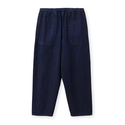 Danton Women's Denim Easy Pants - Indigo