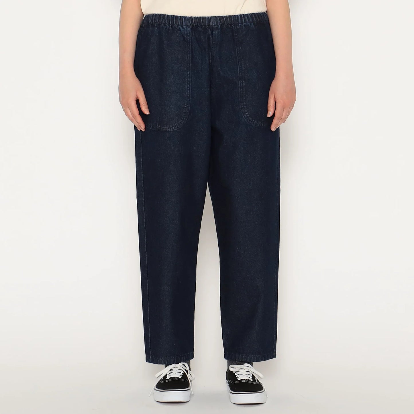 Danton Women's Denim Easy Pants - Indigo