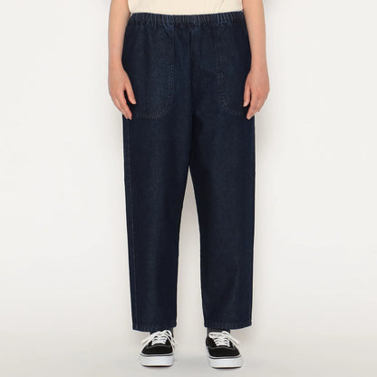 Danton Women's Denim Easy Pants - Indigo