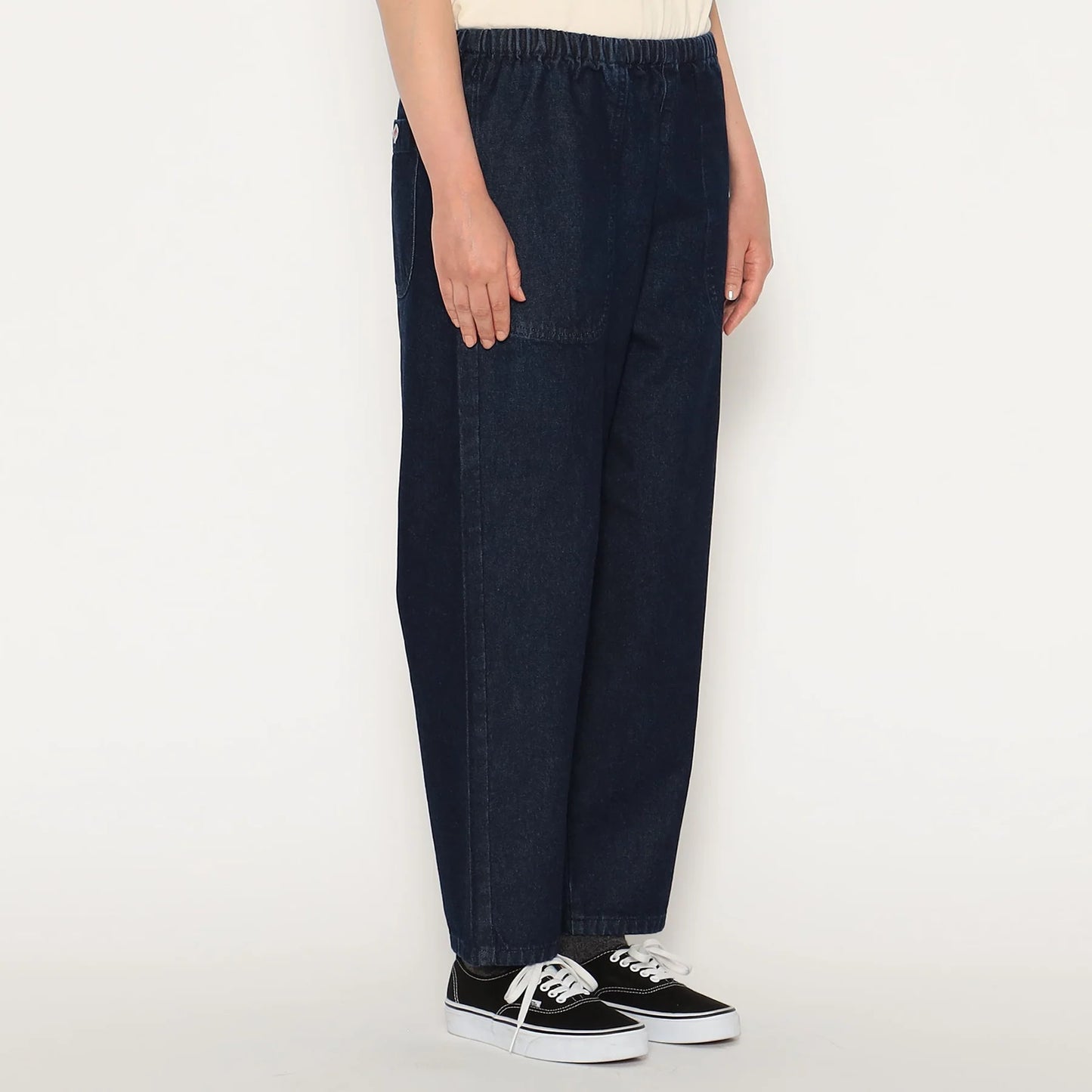 Danton Women's Denim Easy Pants - Indigo