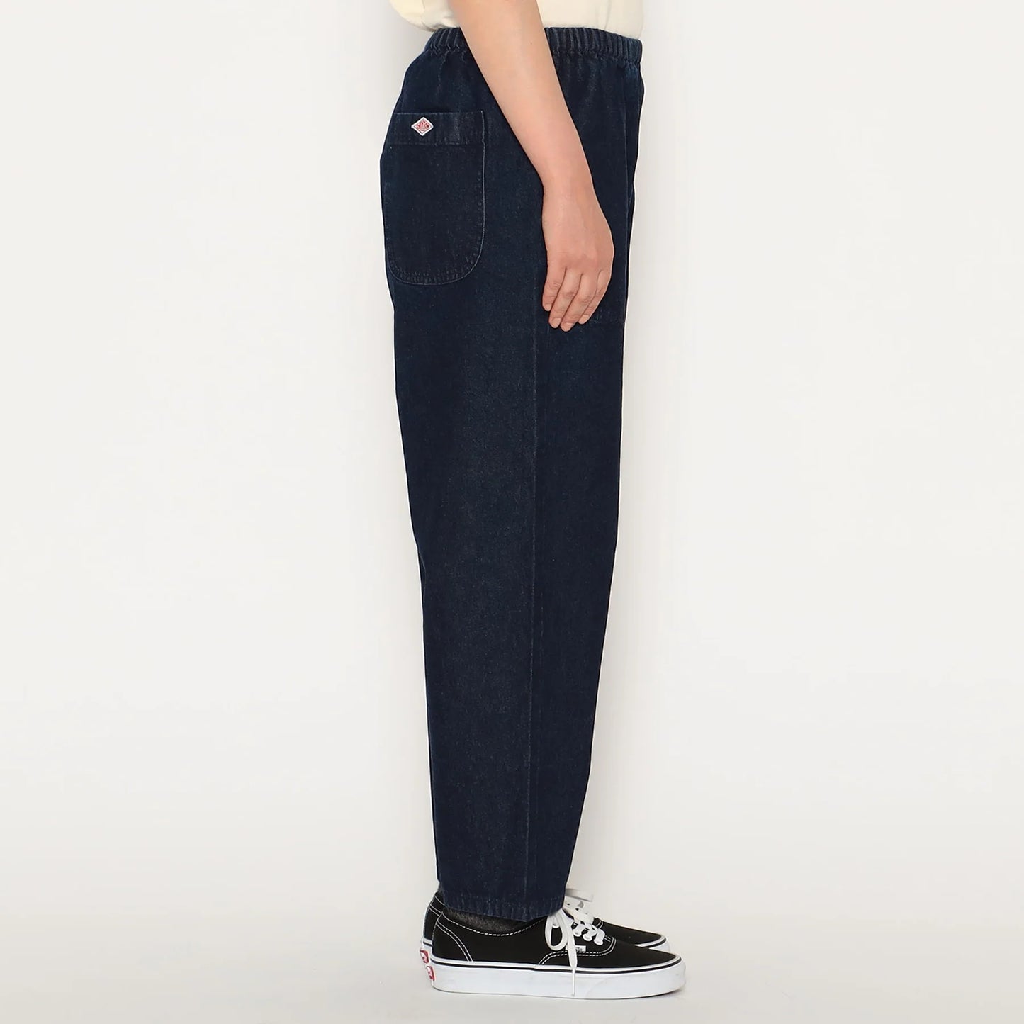 Danton Women's Denim Easy Pants - Indigo