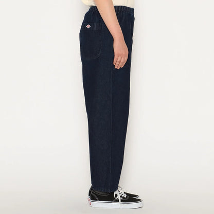 Danton Women's Denim Easy Pants - Indigo