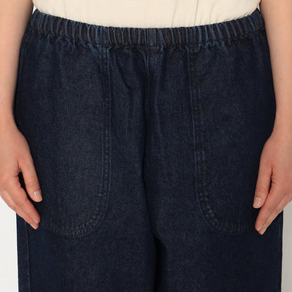 Danton Women's Denim Easy Pants - Indigo