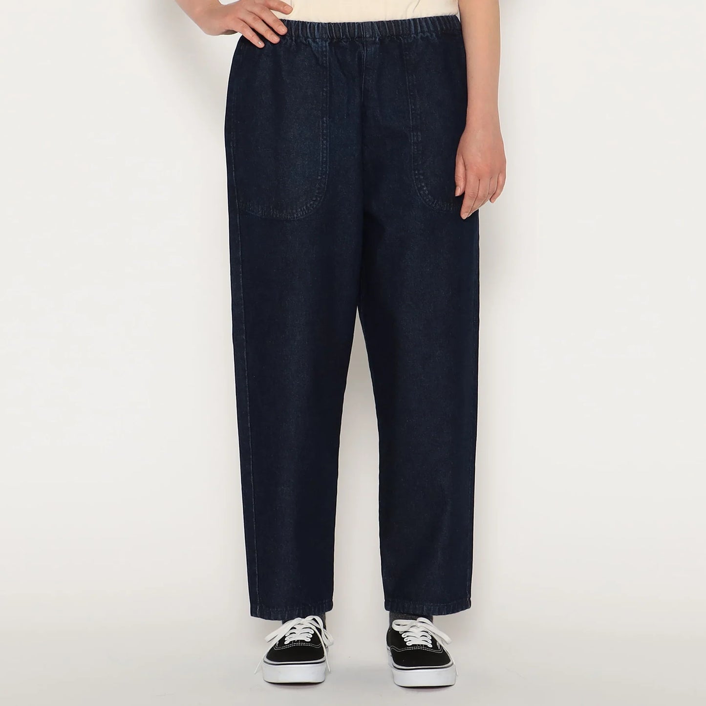 Danton Women's Denim Easy Pants - Indigo