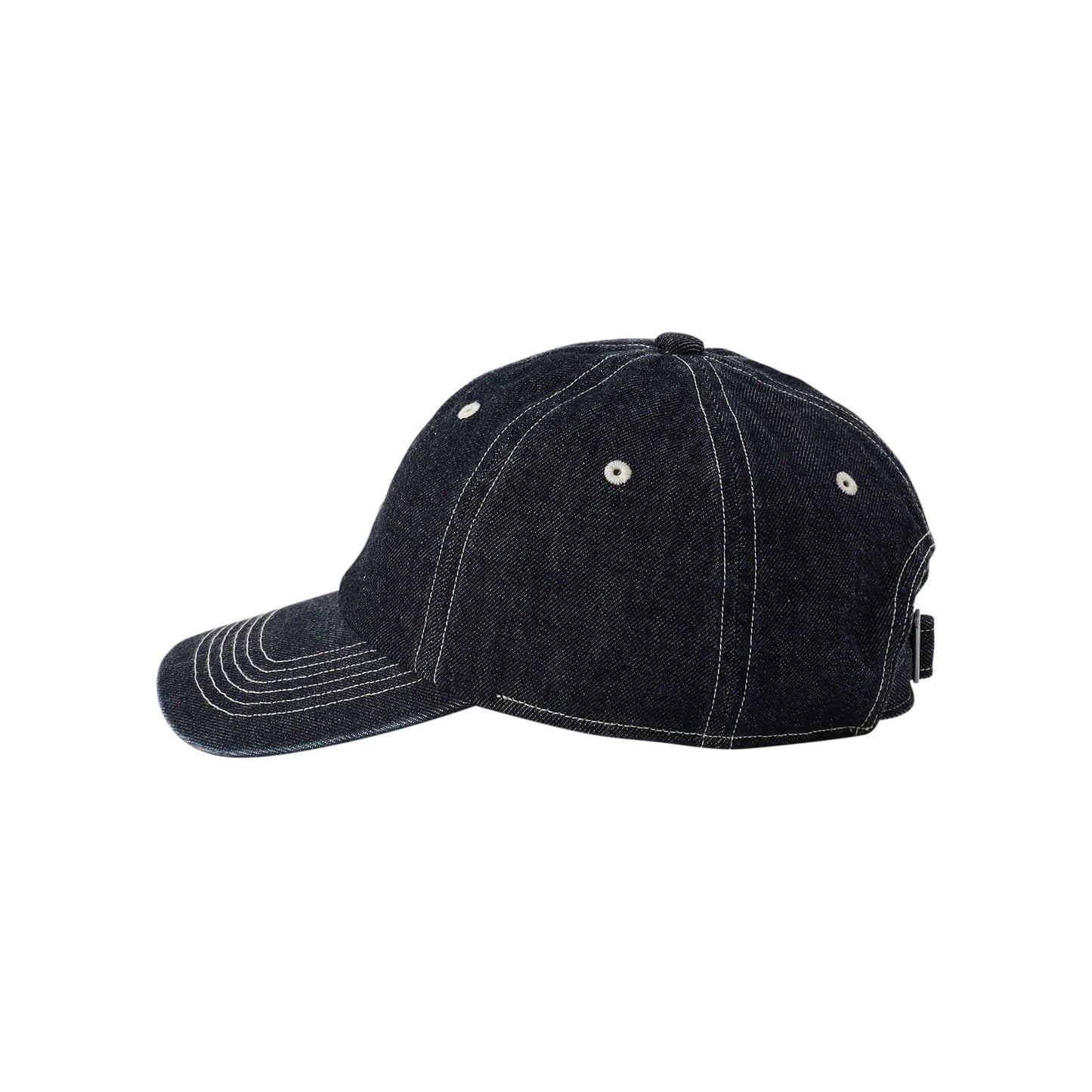 Danton 6-Panel Logo Unisex Denim Baseball Cap- Dark Indigo