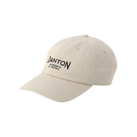 Danton 6-Panel Logo Unisex Cotton Twill Baseball Cap- Light Khaki