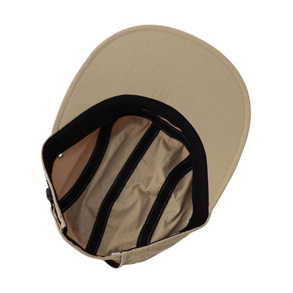 Danton 6-Panel Logo Unisex Nylon Typewriter Baseball Cap- Beige