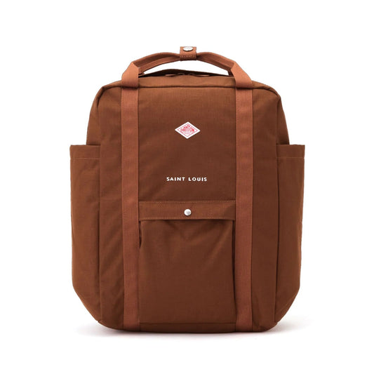 Danton Saint Louis Cordura Backpack - Orange Brown