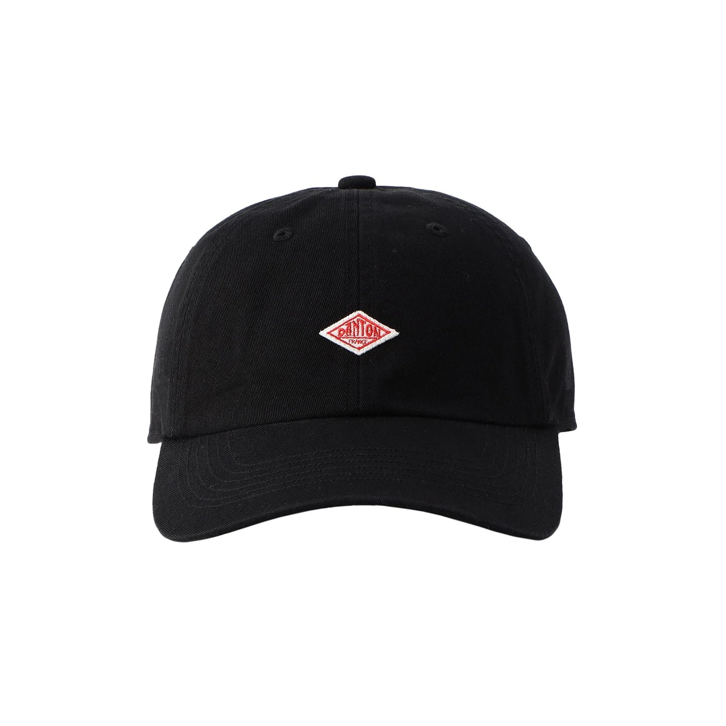 Danton 6 Panel Chino Cloth Baseball Cap - Black