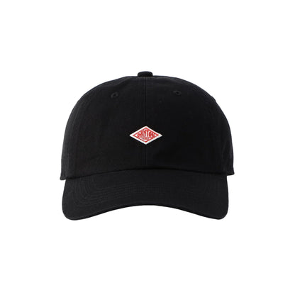 Danton 6 Panel Chino Cloth Baseball Cap - Black