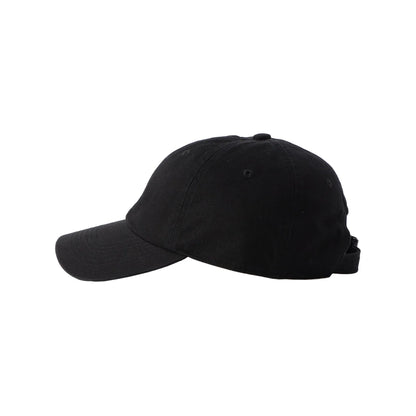 Danton 6 Panel Chino Cloth Baseball Cap - Black