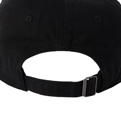 Danton 6 Panel Chino Cloth Baseball Cap - Black