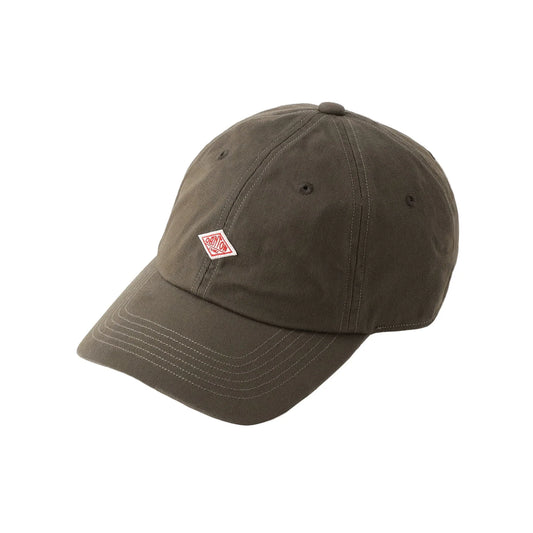 Danton 6 Panel Chino Cloth Baseball Cap - Charcoal