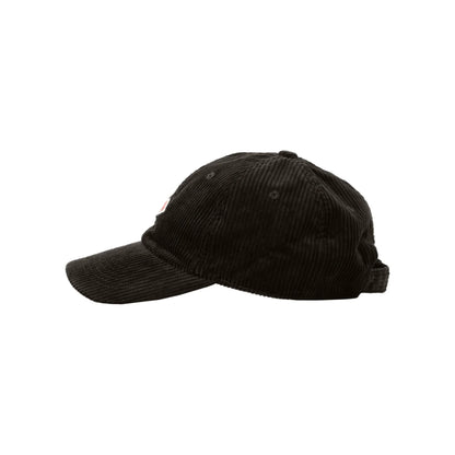 Danton 6-Panel Unisex Corduroy Baseball Cap - Dark Brown