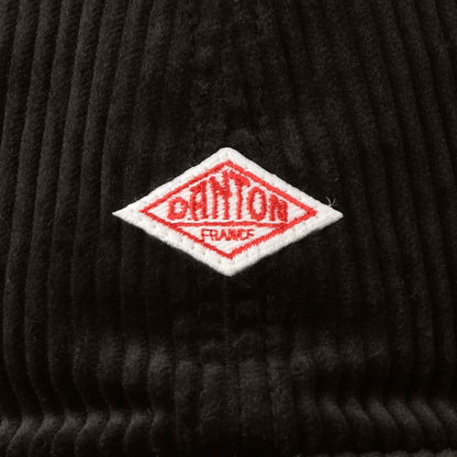 Danton 6-Panel Unisex Corduroy Baseball Cap - Dark Brown