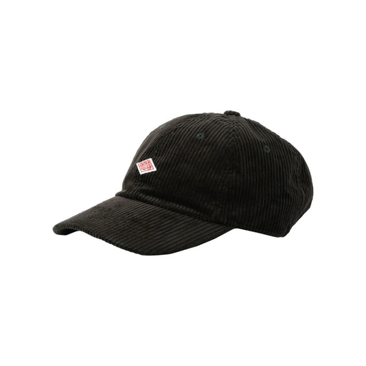 Danton 6-Panel Unisex Corduroy Baseball Cap - Dark Brown