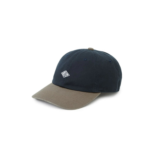 Danton 6-Panel Two Tones Baseball Cap - Navy x Brown