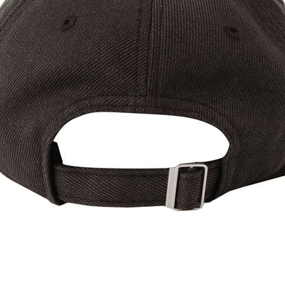 Danton 6 Panel Polyester Serge Baseball Cap - Brown